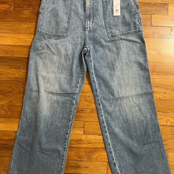 Joe's Jeans Womens mom Jeans Blue Size 32 High-Rise Wide-Leg Stretch $198 357 - Picture 11 of 11